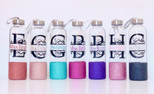 Load image into Gallery viewer, Personalised Glass Water Bottles