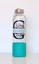 Load image into Gallery viewer, Personalised Glass Water Bottles