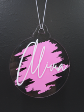 Load image into Gallery viewer, Personalised Acrylic Christmas Bauble