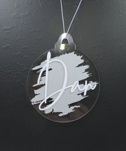Load image into Gallery viewer, Personalised Acrylic Christmas Bauble