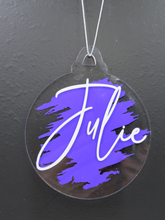 Load image into Gallery viewer, Personalised Acrylic Christmas Bauble