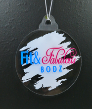 Load image into Gallery viewer, Personalised Acrylic Christmas Bauble