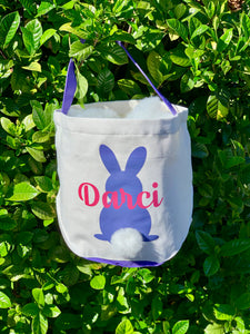 🐇🐇 Personalised Easter Bunny Canvas Bags 🐇🐇