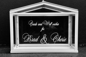 Personalised Wedding Boards & Wishing Wells