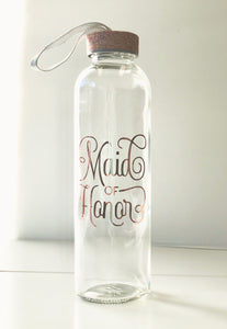 Bridal Party Gift -  Water Bottles
