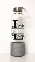 Load image into Gallery viewer, Personalised Glass Water Bottles